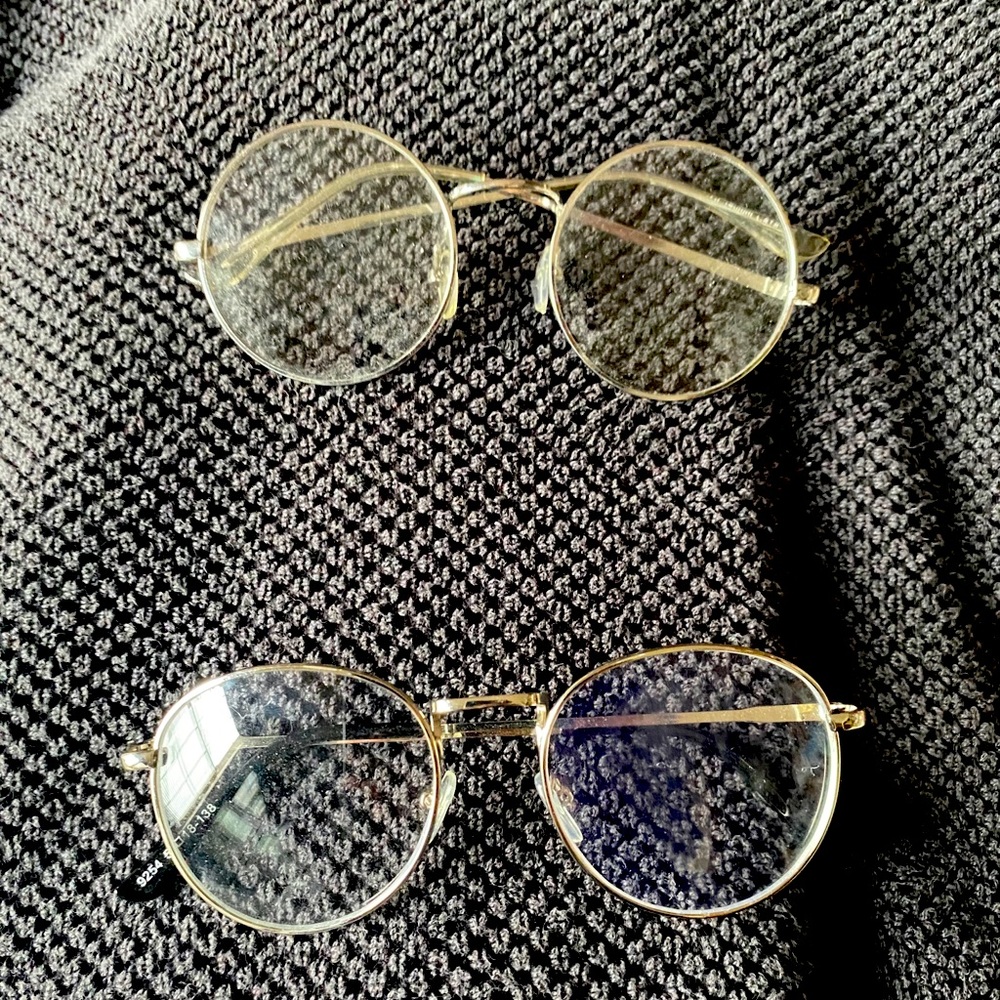 Clear glasses